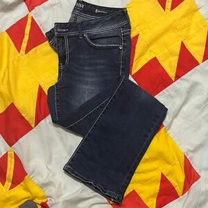 a.n.a Dark Indigo Women's Boot Cut Jeans